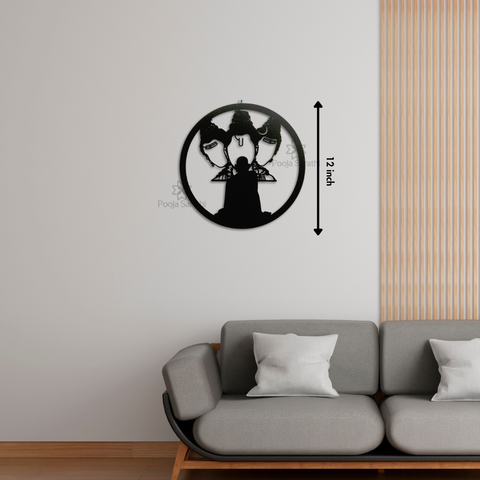 Swami Samartha And Guru Dattatreya LED Wall Decor Light – Small Swami Samartha And Guru Dattatreya LED Wall Decor Light – Small