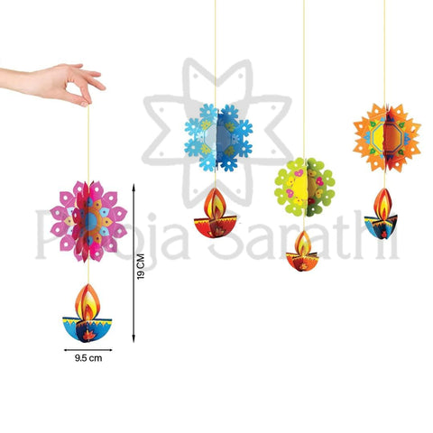 Chakra Diya (Set of 12 Pieces)