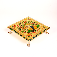 Peacock 8 inch Chowki